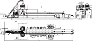 نظام وزن جراد البحر والتعبئة في الكرتون